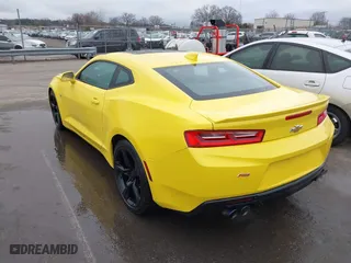 2016 Chevrolet Camaro 2LT with VIN 1G1FD1RSXG0159524, listed as a IAAI auction lot 41542603 with 127,798 mi miles. Bid and sale history available at carsss.com. Image 3.