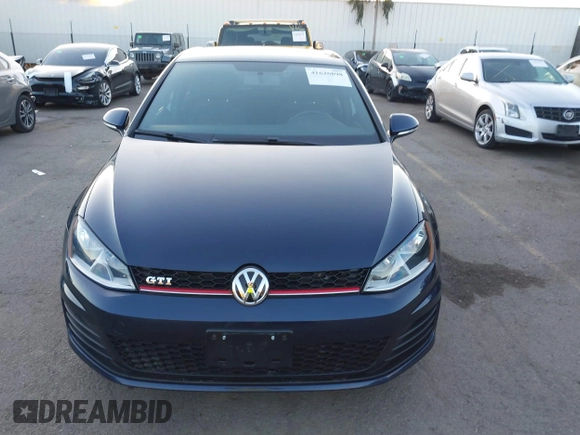 2016 Volkswagen Golf GTI SE with VIN 3VW4T7AU2GM062653, listed as a IAAI auction lot 41626898 with 67,396 mi miles. Bid and sale history available at carsss.com. Image 11.