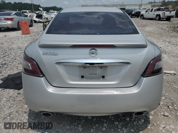 2012 Nissan Maxima S with VIN 1N4AA5AP0CC824440, listed as a Copart auction lot 58383195 with 159,689 mi miles and Salvage title. Bid and sale history available at DreamBid. Image 6.