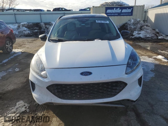 2020 Ford Escape SE Sport Hybrid with VIN 1FMCU0BZ0LUB31368, listed as a Copart auction lot 87431334 with 47,091 mi miles and Salvage Title. Bid and sale history available at carsss.com. Image 5.