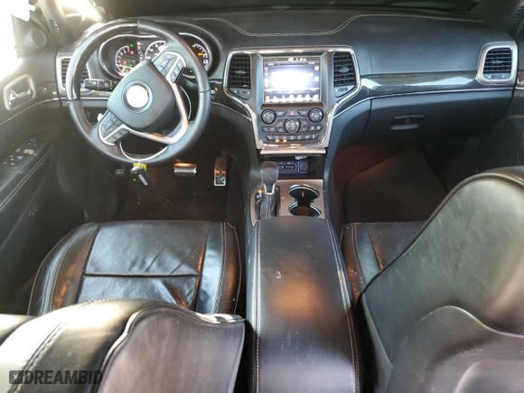 2017 Jeep Grand Cherokee Overland with VIN 1C4RJECG2HC868313, listed as a Copart auction lot 79510394 with 111,624 mi miles and Salvage Title. Bid and sale history available at carsss.com. Image 8.