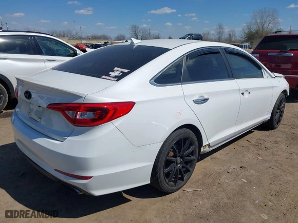2016 Hyundai Sonata 2.4L Sport with VIN 5NPE34AFXGH436312, listed as a IAAI auction lot 41908444 with 99,725 mi miles. Bid and sale history available at carsss.com. Image 4.