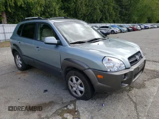2005 Hyundai Tucson GLS with VIN KM8JN72D75U142775, listed as a Copart auction lot 53075834 with 174,100 mi miles and Salvage Title. Bid and sale history available at carsss.com. Image 4.