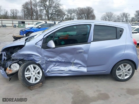 2014 Chevrolet Spark LT with VIN KL8CD6S98EC532384, listed as a IAAI auction lot 41696269 with 11,196 mi miles. Bid and sale history available at carsss.com. Image 14.