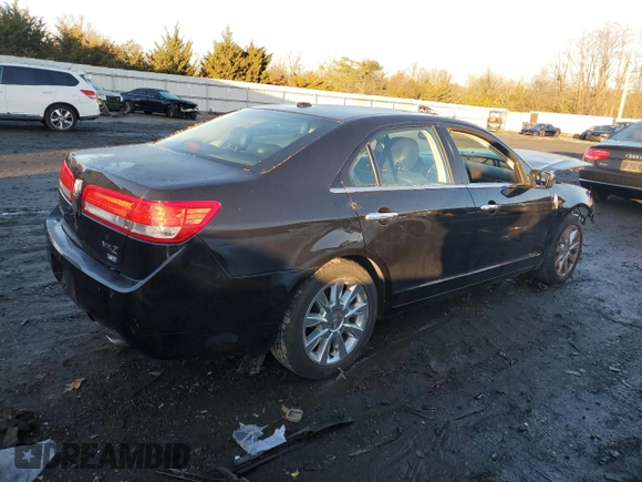 2012 Lincoln MKZ with VIN 3LNHL2JC6CR830187, listed as a Copart auction lot 82846274 with Not Provided miles and Salvage Title. Bid and sale history available at DreamBid. Image 3.