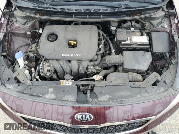 2017 Kia Forte LX with VIN 3KPFK4A72HE042924, listed as a Copart auction lot 49030225 with 64,299 mi miles and Salvage Title. Bid and sale history available at carsss.com. Image 12.