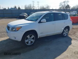 2007 Toyota RAV4 Sport with VIN JTMBK32V275029400, listed as a IAAI auction lot 41783215 with 187,831 mi miles. Bid and sale history available at carsss.com. Image 2.