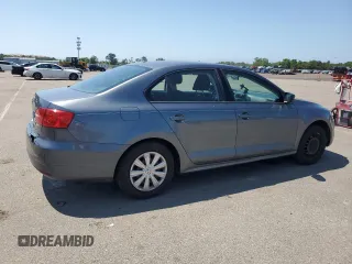 2014 Volkswagen Jetta S with VIN 3VW2K7AJXEM227412, listed as a Copart auction lot 61509275 with 116,827 mi miles and Salvage title. Bid and sale history available at DreamBid. Image 3.