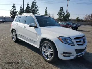 2013 Mercedes-Benz GLK 250 with VIN WDCGG0EB6DG095465, listed as a Copart auction lot 43250465 with 139,399 mi miles and Salvage Title. Bid and sale history available at DreamBid. Image 4.