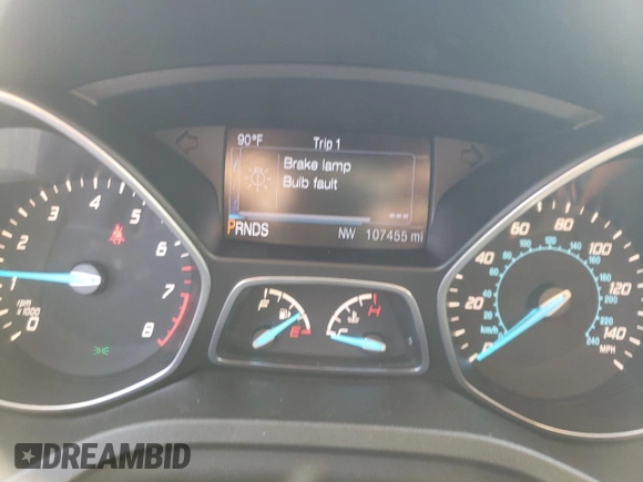 2014 Ford Escape SE with VIN 1FMCU9GX1EUC89846, listed as a Copart auction lot 56138545 with 107,455 mi miles and Salvage title. Bid and sale history available at DreamBid. Image 9.