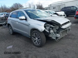 2018 Mitsubishi Outlander Sport ES 2.0 with VIN JA4AR3AU9JZ004584, listed as a IAAI auction lot 40803582 with 91,783 mi miles. Bid and sale history available at carsss.com. Image 1.
