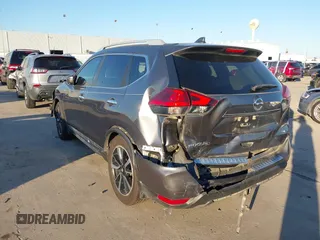 2017 Nissan Rogue SL with VIN 5N1AT2MT2HC859544, listed as a IAAI auction lot 40773928 with 200,265 mi miles and . Bid and sale history available at DreamBid. Image 3.