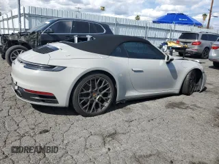 2024 Porsche 911 Carrera with VIN WP0CA2A90RS238192, listed as a Copart auction lot 51118415 with 16,798 mi miles and Clean Title. Bid and sale history available at carsss.com. Image 3.