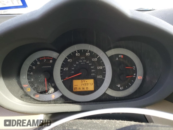 2010 Toyota RAV4 with VIN 2T3ZF4DV5AW049436, listed as a Copart auction lot 80397964 with 149,973 mi miles and Salvage Title. Bid and sale history available at carsss.com. Image 9.