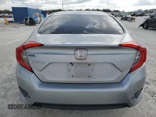 2016 Honda Civic EX with VIN 19XFC2F74GE059765, listed as a Copart auction lot 45555735 with 48,643 mi miles and Salvage Title. Bid and sale history available at DreamBid. Image 6.