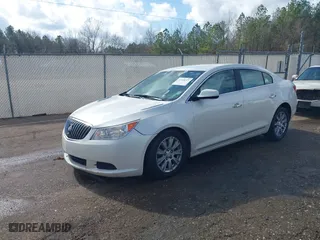 2013 Buick LaCrosse with VIN 1G4GA5E31DF170541, listed as a IAAI auction lot 41448227 with 129,549 mi miles. Bid and sale history available at carsss.com. Image 2.