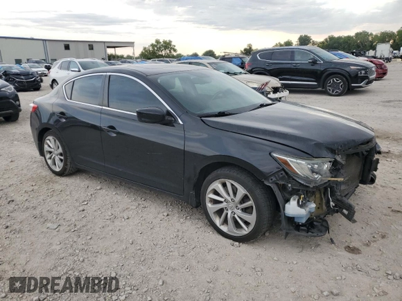 2017 Acura ILX w/Premium Pkg with VIN 19UDE2F77HA004704, listed as a Copart auction lot 66772364 with 111,489 mi miles and Salvage Title. Bid and sale history available at carsss.com. Image 4.