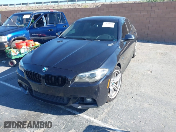 2015 BMW 5 Series 550i with VIN WBAKN9C56FD961027, listed as a IAAI auction lot 42653452 with 167,493 mi miles and . Bid and sale history available at DreamBid. Image 2.