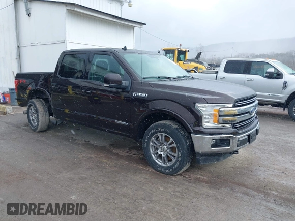2019 Ford F-150 XL with VIN 1FTFW1E13KFC63843, listed as a IAAI auction lot 41682862 with 102,390 mi miles. Bid and sale history available at carsss.com. Image 1.
