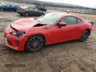 2017 Toyota 86 with VIN JF1ZNAA19H9705026, listed as a Copart auction lot 85244794 with 154,843 mi miles and Salvage Title. Bid and sale history available at carsss.com. Image 1.