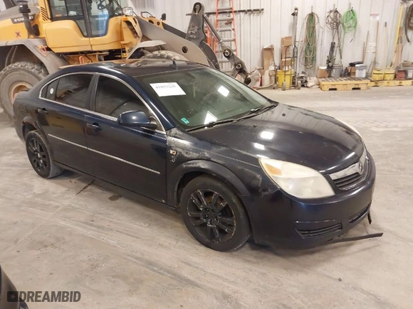 2008 Saturn Aura XE with VIN 1G8ZS57N88F247740, listed as a IAAI auction lot 41853245 with 1 mi miles. Bid and sale history available at carsss.com. Image 1.