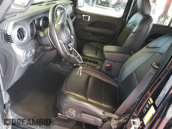 2023 Jeep Wrangler Sahara with VIN 1C4JJXP65PW627241, listed as a Copart auction lot 62873313 with 9,219 mi miles and Clean Title. Bid and sale history available at DreamBid. Image 7.