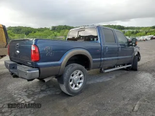 2016 Ford F-250 Lariat with VIN 1FT7W2B6XGEA10011, listed as a Copart auction lot 58226205 with Not provided miles and Salvage title. Bid and sale history available at DreamBid. Image 3.