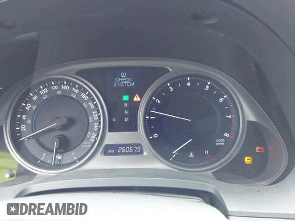 2009 Lexus IS 250 with VIN JTHCK262395032810, listed as a IAAI auction lot 42718026 with 260,679 mi miles and . Bid and sale history available at DreamBid. Image 7.