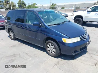 2004 Honda Odyssey EX-RES z VIN 5FNRL18884B150508, wystawiony jako IAAI lot #42451579 z przebiegiem Nie podano mil oraz . Historia ofert i sprzedaży dostępna na DreamBid. Obrazek 1.