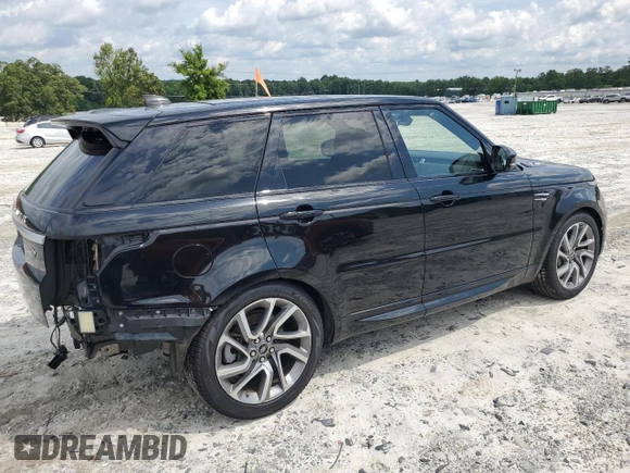 2018 Land Rover Range Rover Sport HSE z VIN SALWR2RV1JA199820, wystawiony jako Copart lot #59662085 z przebiegiem 74 206 mil mil oraz Szkoda całkowita • Salvage title. Historia ofert i sprzedaży dostępna na DreamBid. Obrazek 3.