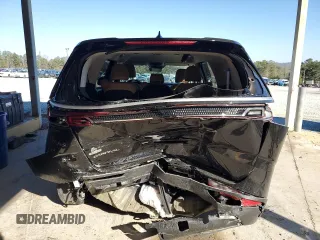 2024 Kia Carnival LX with VIN KNDNB4H39R6400199, listed as a Copart auction lot 46902355 with 28,397 mi miles and Salvage Title. Bid and sale history available at carsss.com. Image 6.