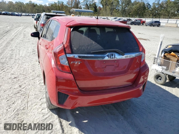 2015 Honda Fit EX-L with VIN 3HGGK5H83FM771673, listed as a Copart auction lot 76297004 with 186,736 mi miles and Salvage Title. Bid and sale history available at DreamBid. Image 6.