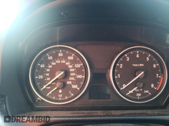 2011 BMW 3 Series 335i xDrive with VIN WBAPL5C53BA742753, listed as a Copart auction lot 61596655 with Not provided miles and Salvage title. Bid and sale history available at DreamBid. Image 9.