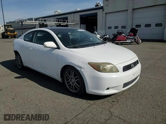 2008 Scion tC Spec with VIN JTKDE167280238658, listed as a Copart auction lot 53445645 with 184,477 mi miles and Salvage Title. Bid and sale history available at DreamBid. Image 11.