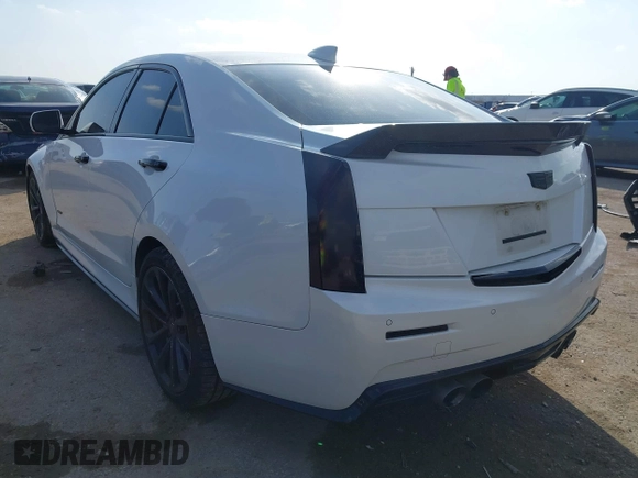 2016 Cadillac ATS-V with VIN 1G6AN5SY5G0110349, listed as a IAAI auction lot 41516564 with 73,497 mi miles. Bid and sale history available at carsss.com. Image 3.
