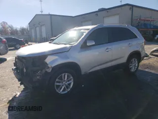 2015 Kia Sorento LX with VIN 5XYKTDA72FG605675, listed as a Copart auction lot 81803234 with 194,480 mi miles and Salvage Title. Bid and sale history available at carsss.com. Image 1.