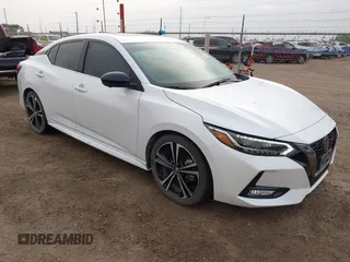 2021 Nissan Sentra SR z VIN 3N1AB8DV6MY244446, wystawiony jako IAAI lot #42302526 z przebiegiem 76 865 mil mil oraz . Historia ofert i sprzedaży dostępna na DreamBid. Obrazek 1.