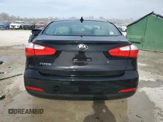 2015 Kia Forte LX with VIN KNAFK4A60F5432370, listed as a Copart auction lot 49144205 with 0 mi miles and Salvage Title. Bid and sale history available at carsss.com. Image 6.