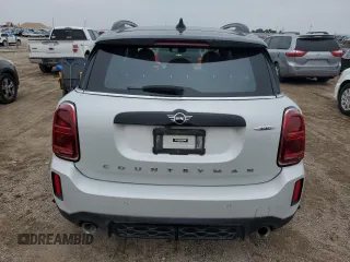 2022 MINI Countryman John Cooper Works with VIN WMZ33BS00N3N91322, listed as a Copart auction lot 59467765 with 43,726 mi miles and Salvage title. Bid and sale history available at DreamBid. Image 6.