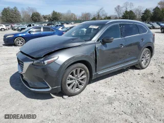 2021 Mazda CX-9 Grand Touring with VIN JM3TCBDY8M0530410, listed as a Copart auction lot 49852715 with 46,551 mi miles and Salvage Title. Bid and sale history available at carsss.com. Image 1.