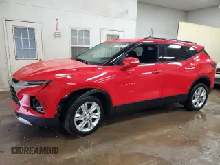 2021 Chevrolet Blazer LT z VIN 3GNKBCRS8MS522986, wystawiony jako Copart lot #83982514 z przebiegiem 64 307 mil mil oraz Nie do naprawy • Non repairable. Historia ofert i sprzedaży dostępna na DreamBid. Obrazek 1.