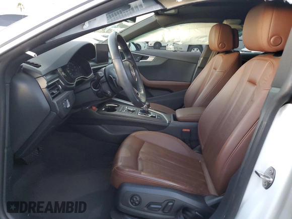 2019 Audi A5 Sportback Premium with VIN WAUANCF56KA024016, listed as a Copart auction lot 75099813 with 72,061 mi miles. Bid and sale history available at carsss.com. Image 7.