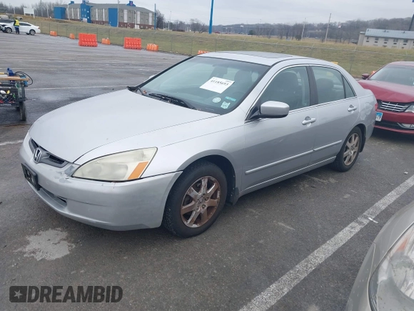 2005 Honda Accord EX-L z VIN 1HGCM66845A015251, wystawiony jako IAAI lot #41185693 z przebiegiem 178 210 mil mil oraz . Historia ofert i sprzedaży dostępna na DreamBid. Obrazek 2.