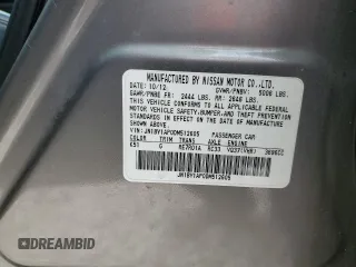 2013 Infiniti M37 with VIN JN1BY1AP0DM512605, listed as a Copart auction lot 48675735 with 129,598 mi miles and Salvage Title. Bid and sale history available at carsss.com. Image 14.