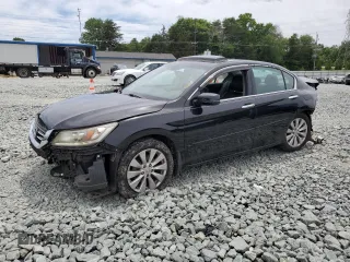 2014 Honda Accord Touring z VIN 1HGCR3F98EA012796, wystawiony jako Copart lot #57752695 z przebiegiem 96 285 mil mil oraz Szkoda całkowita • Salvage title. Historia ofert i sprzedaży dostępna na DreamBid. Obrazek 1.