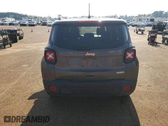 2021 Jeep Renegade Latitude with VIN ZACNJCBB8MPN10063, listed as a Copart auction lot 52329315 with 55,326 mi miles and Salvage title. Bid and sale history available at DreamBid. Image 6.