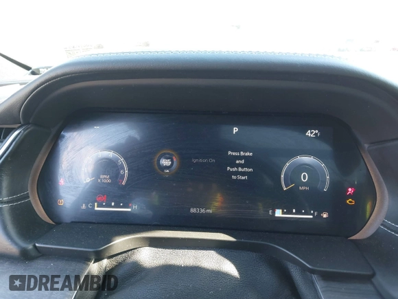 2021 Jeep Grand Cherokee Overland with VIN 1C4RJKDG0M8122002, listed as a IAAI auction lot 41748944 with 88,336 mi miles and . Bid and sale history available at DreamBid. Image 7.