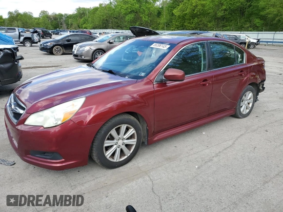 2011 Subaru Legacy Premium Power Moon z VIN 4S3BMCG65B3252627, wystawiony jako Copart lot #56396145 z przebiegiem 186 486 mil mil oraz Szkoda całkowita • Salvage title. Historia ofert i sprzedaży dostępna na DreamBid. Obrazek 1.