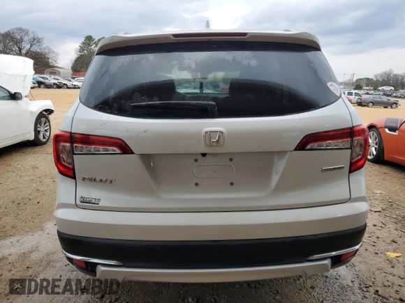2021 Honda Pilot Touring 8-Passenger with VIN 5FNYF5H90MB034108, listed as a Copart auction lot 44009995 with 40,277 mi miles and Salvage Title. Bid and sale history available at DreamBid. Image 6.