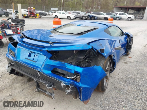 2024 Chevrolet Corvette 1LZ with VIN 1G1YD2D33R5610197, listed as a IAAI auction lot 41972596 with 5,136 mi miles and . Bid and sale history available at DreamBid. Image 6.